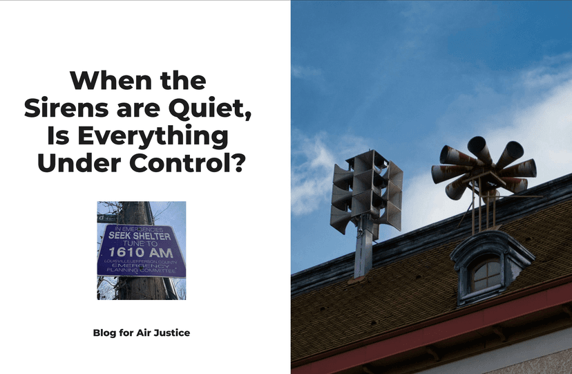 When the Sirens are Quiet, Is Everything Under Control?